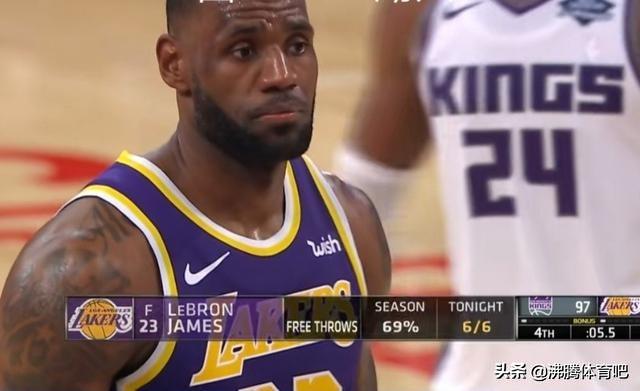湖人主场迎战国王凭借罚球以99-97准绝杀